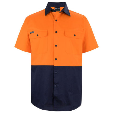 JB's Hi-Vis 150G Shor Sleeve Work Shirt
