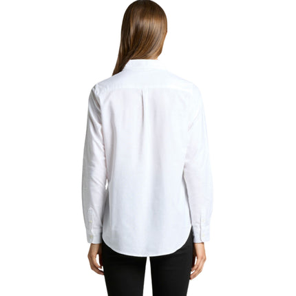 The AS Colour Women's Oxford Shirt Classic Fit 4401 combines timeless style with durability, crafted from quality fabric for comfort and resilience. 