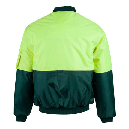 Winning Spirit Hi-Vis Two-Tone Flying Jacket - Branded Day Workwear