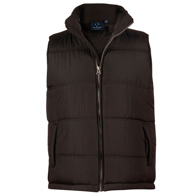 The EverestGuard™ Unisex Quilted Vest offers practical warmth and durability with its quilted design, suitable for various outdoor and work environments.