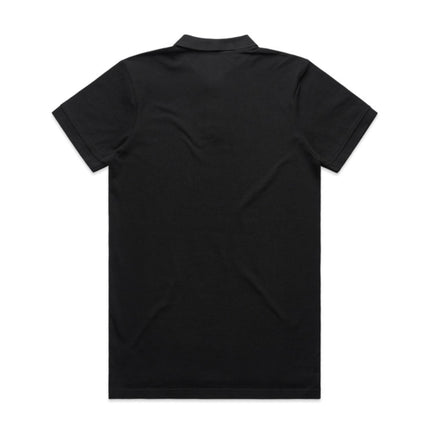 Men's Heavyweight Pique Polo - Regular Fit Cotton Polo with 2-Button Placket