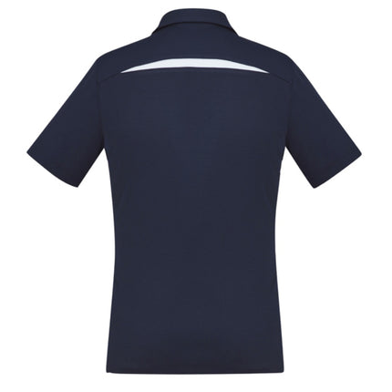 The Biz Collection Sonar Ladies' Polo Shirt combines comfort and durability with its cotton-backed performance fabric.