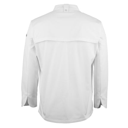 JB's Wear Long Sleeve Snap Button Chefs Jacket
