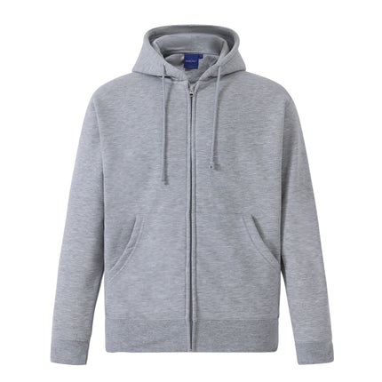 Full Zip Fleecy Hoodie – Classic Fit, Warm & Durable with Custom Logo Print