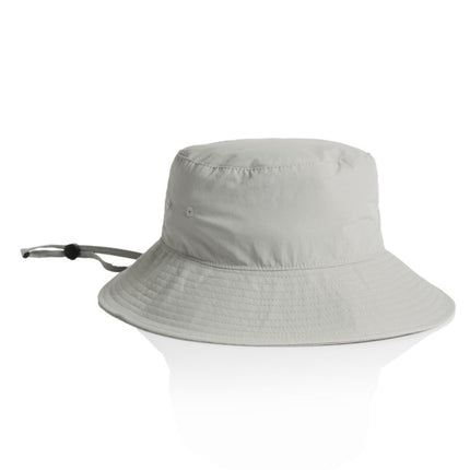Personalised AS Colour Nylon Wide‑Brim Bucket Hat — No Minimum Order Uniforms & Apparel Australia