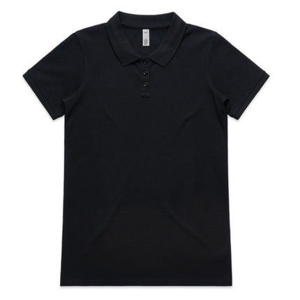 This AS Colour Women's Pique Polo offers a durable, heavy-weight feel crafted from 100% cotton for all-day comfort.