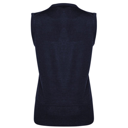 Crafted from a premium wool blend, the Biz Collection Women's Milano Vest offers refined warmth and comfort with a sophisticated V-neck design.