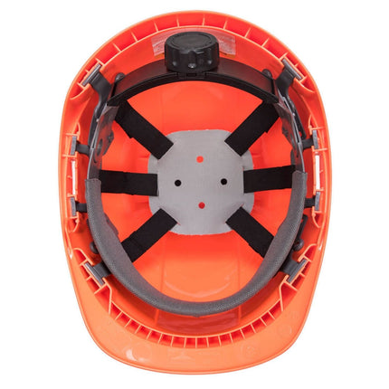 Safety Helmet with 4-point Chin Strap
