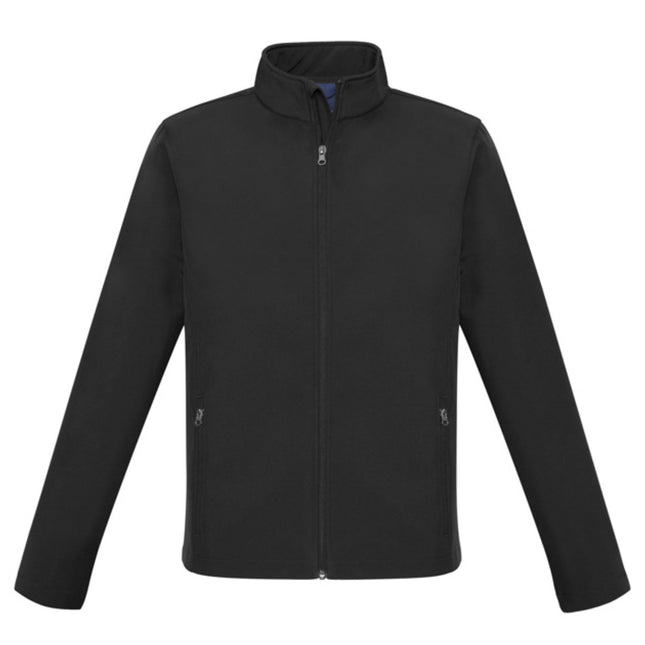 The Biz Collection Kids' Apex Jacket offers lightweight protection with its softshell design, ideal for active children.