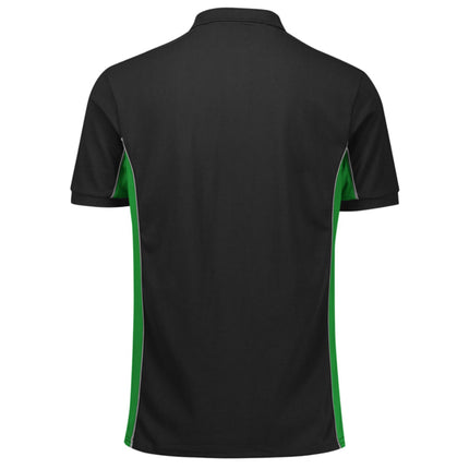 Biz Collection Unisex Grid Short Sleeve Polo