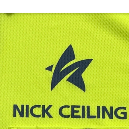 Hi Vis Long Sleeve Half Zip Fleece Sweater – Day Use Safety (Free Logo)