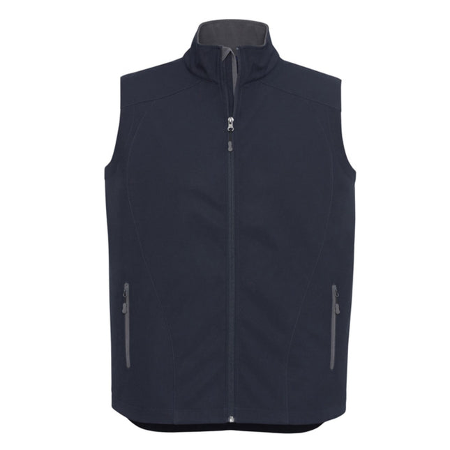 The Biz Collection Men's Geneva Vest combines lightweight softness with durable performance, ideal for active professionals