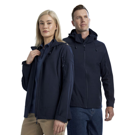 The Biz Collection J502L Women's Atlas Jacket offers reliable waterproof and windproof protection, ideal for challenging outdoor conditions.