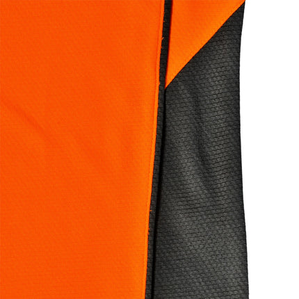Winning Spirit Bamboo Charcoal Hi-Vis Short Sleeve Polo - Eco-Friendly Vented Day Workwear