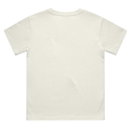 The AS Colour Kids Classic Tee is crafted from heavy-weight cotton, providing durability and comfort for active children.