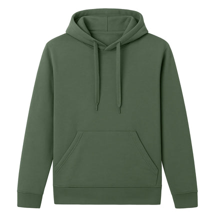 Unisex Fleece Hoodie – Contrast Lined Hood, Warmth & Custom Logo Print Included
