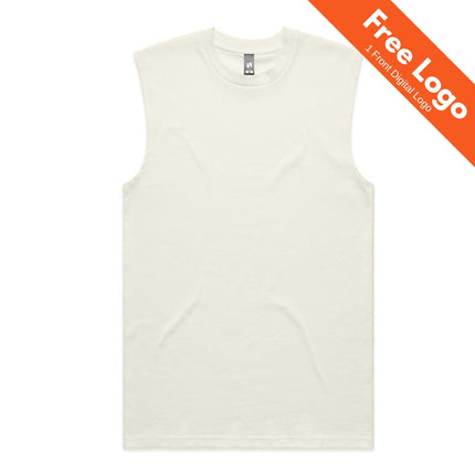 Men's Classic Tank - Heavyweight Combed Cotton, Regular Fit, Hemmed Armholes