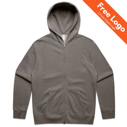 AS Colour Men's Relaxed Fit Faded Zip Hood