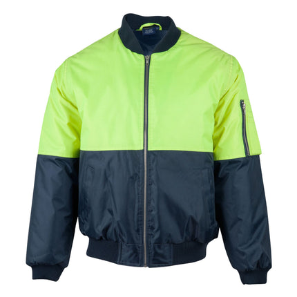 Winning Spirit Hi-Vis Two-Tone Flying Jacket - Branded Day Workwear