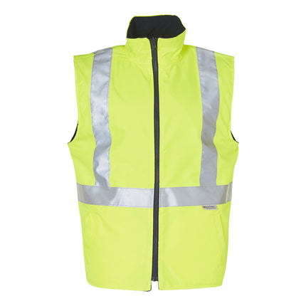 Winning Spirit Reversible Hi-Vis Safety Vest with 3M Tape - Branded Day & Night Workwear