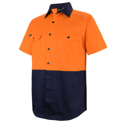 JB's Hi-Vis 150G Shor Sleeve Work Shirt