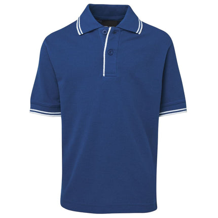 Kids' Classic Contrast Polo Shirt | Durable & UPF 50+ Sun Protection - Custom Logo Print Included