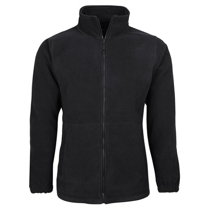 Stay warm and comfortable with JB's Full Zip Polar Fleece Jacket, designed for both kids and adults. Featuring a full-length zipper, this jacket offers easy layering and adjustable ventilation.