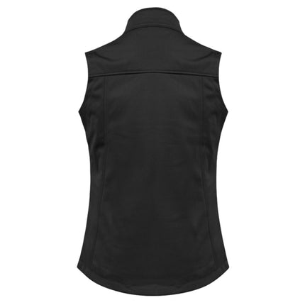 Stay comfortable and protected with the Biz Collection Women's Softshell Vest. Featuring water-repellent and windproof fabric, it shields you from unpredictable weather while keeping you dry and warm