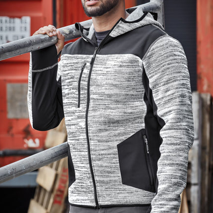 Syzmik Hi-Vis Zone Knit Fleece Hoodie - Branded Workwear