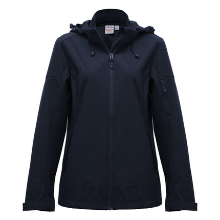 The Biz Collection J502L Women's Atlas Jacket offers reliable waterproof and windproof protection, ideal for challenging outdoor conditions.