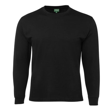 JB's Long Sleeve T-Shirt in Black, unbranded clean front view