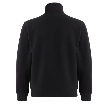 Adults Half Zip Collar Fleece Sweat