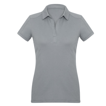 The Biz Collection Ladies' Profile Pique Polo offers breathable comfort and moisture-wicking performance with advanced BIZ COOL™ technology.