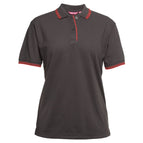 Gunmetal/Red / 6