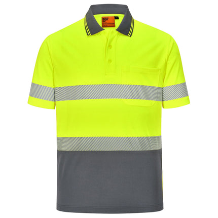 Hi-Vis CoolDry® Segmented Day/Night Polo Shirt