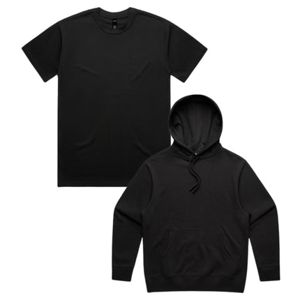 AS Colour Custom Workwear Bundle – 4 T-Shirts + 2 Hoodies with Free Logo