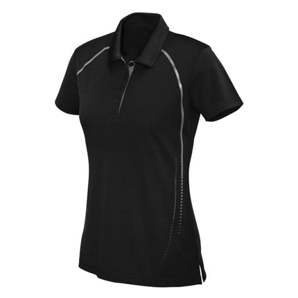 Biz Collection Womens Cyber Short Sleeve Polo