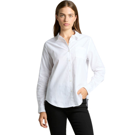 The AS Colour Women's Oxford Shirt Classic Fit 4401 combines timeless style with durability, crafted from quality fabric for comfort and resilience. 