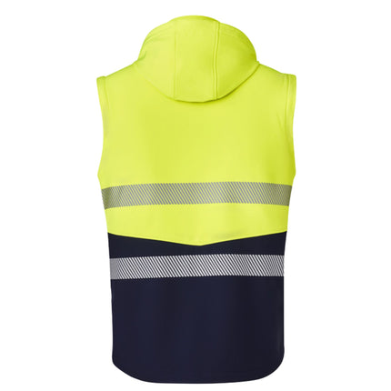 Syzmik Convertible Hi-Vis Softshell Jacket/Vest - Branded Day & Night Workwear