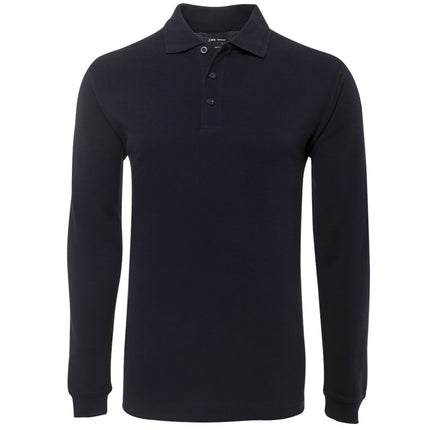 Long Sleeve Pique Polo