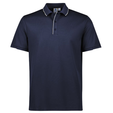 Biz Collection Mens Focus Short Sleeve Polo
