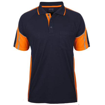 JB's Hi Vis Polyester Short Sleeve Polo – Custom Printed Logo Included
