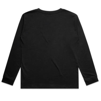 The AS Colour Kids Classic Long Sleeve Tee is crafted from heavy-weight cotton to provide durable comfort for active children.