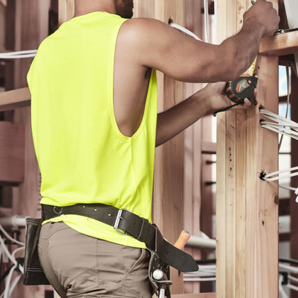 Syzmik Hi-Vis Sleeveless Tee - Branded Day Workwear