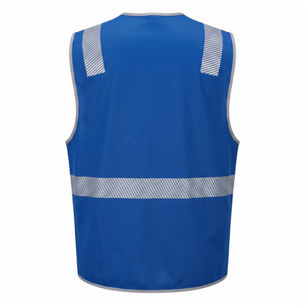 Custom Coloured Safety Vest - FREE Printed Logo - No Minimum Order