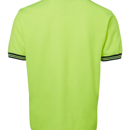 JB's Wear Hi-Vis Short Sleeve Cotton Back Polo