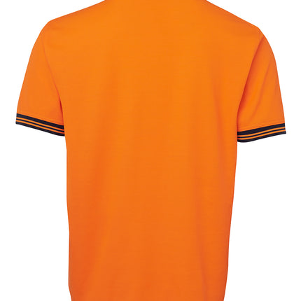 JB's Wear Hi-Vis Short Sleeve Cotton Back Polo