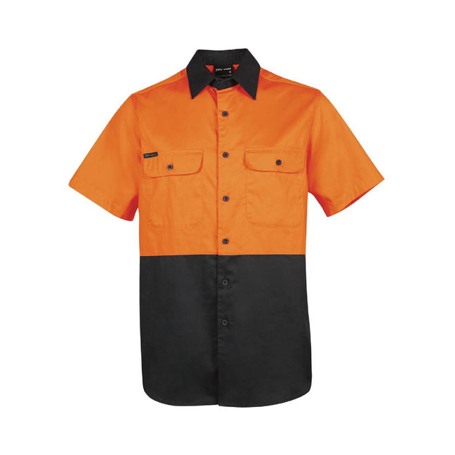 Hi Vis Short Sleeve Light Weight Cotton Shirt