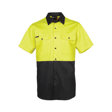 Hi Vis Short Sleeve Light Weight Cotton Shirt