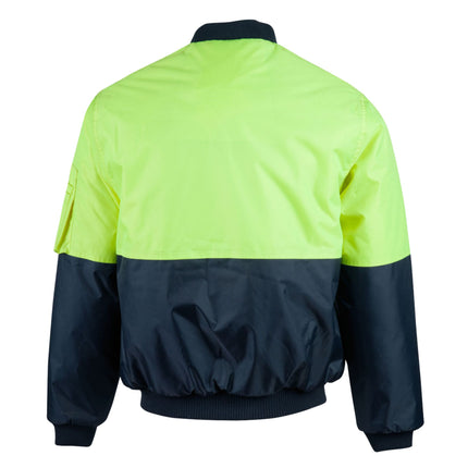 Winning Spirit Hi-Vis Two-Tone Flying Jacket - Branded Day Workwear